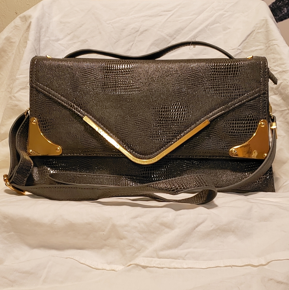 BCBGeneration crocodile embossed handbag
